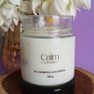 Vela Calm e Lavender 180g