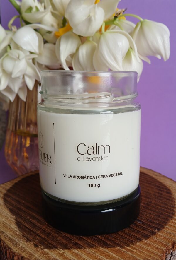 Vela Calm e Lavender 180g